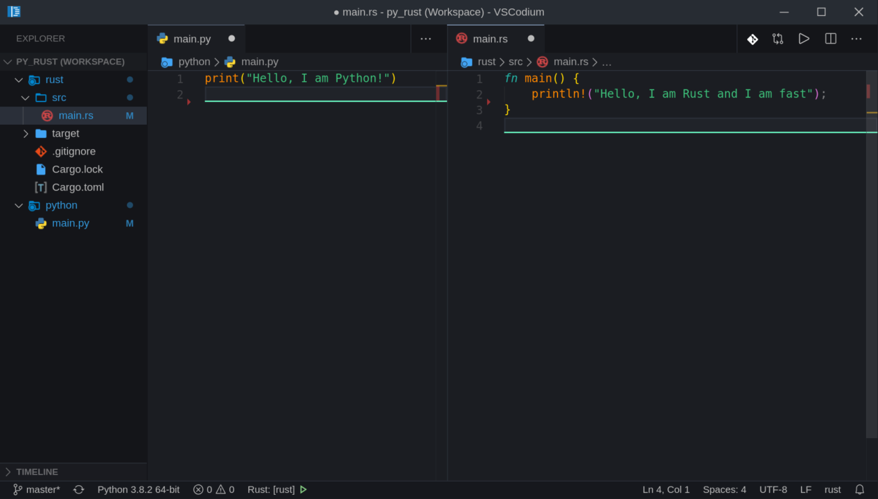 From Python to Rust: Part 1.