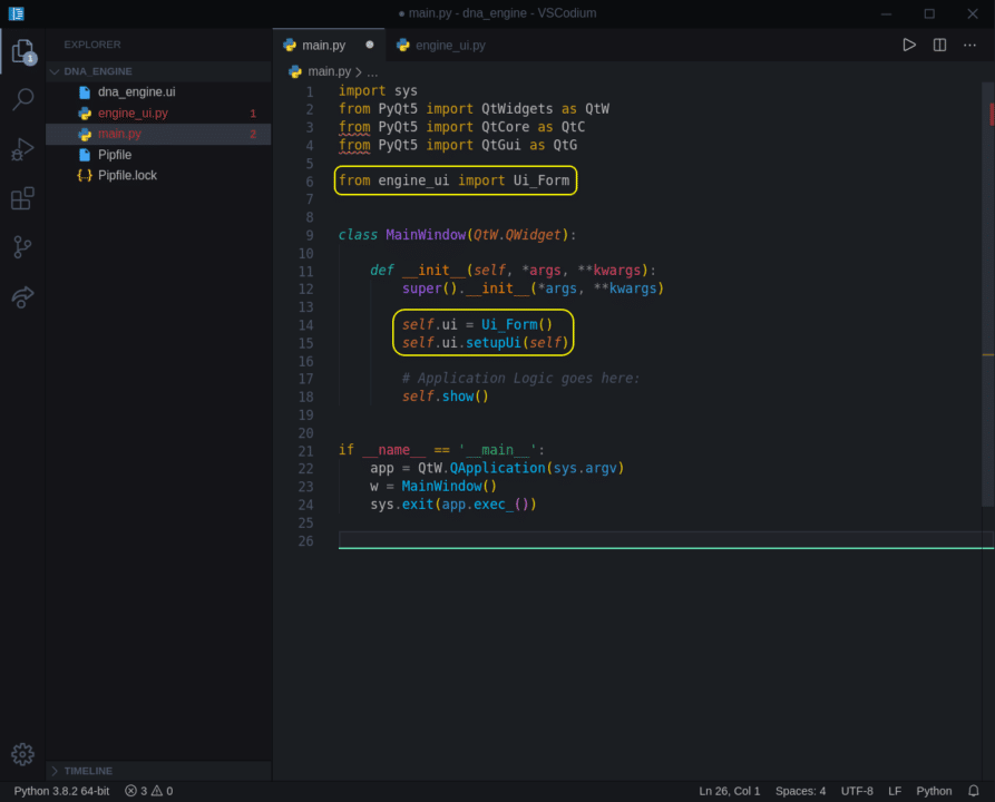 Bioinformatics Tools Programming in Python with Qt. Part 1.